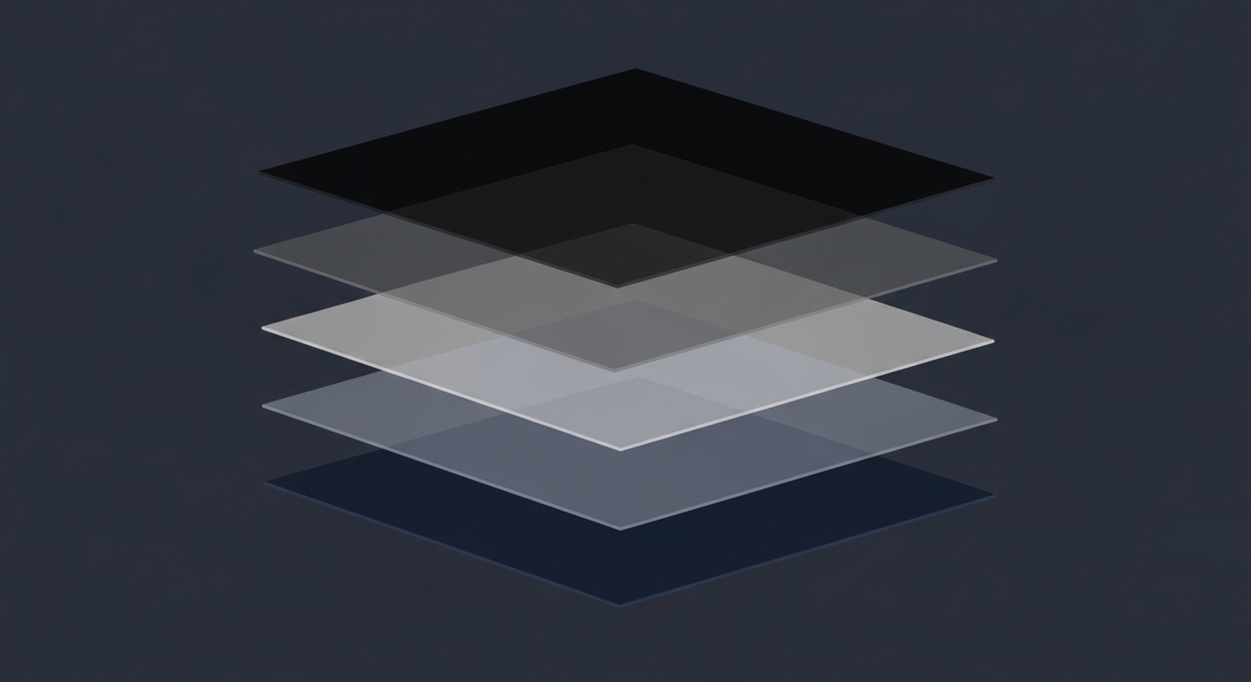 Perception as layering