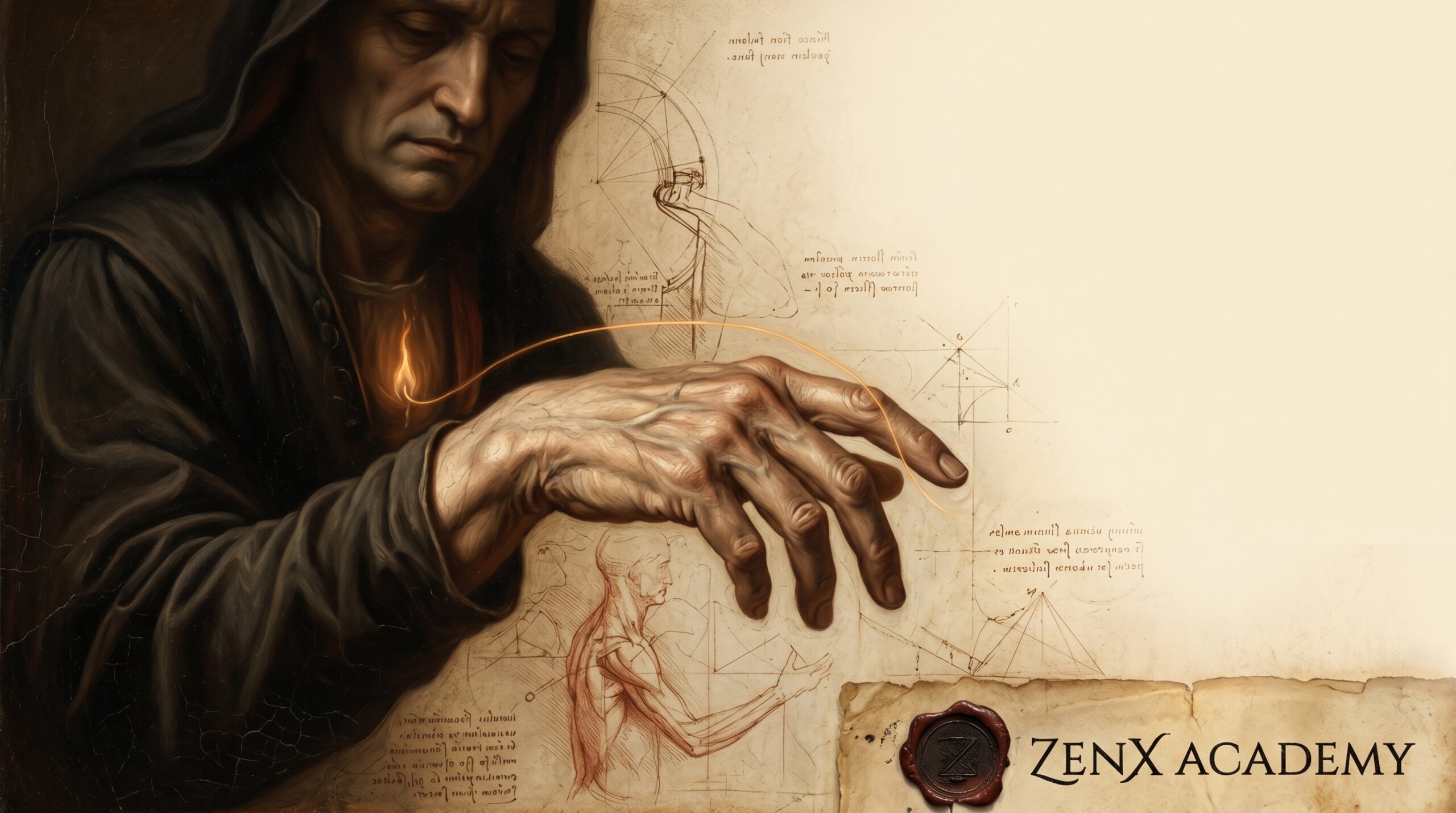 A Renaissance masterpiece depicting the internal consumption of flame turned inward