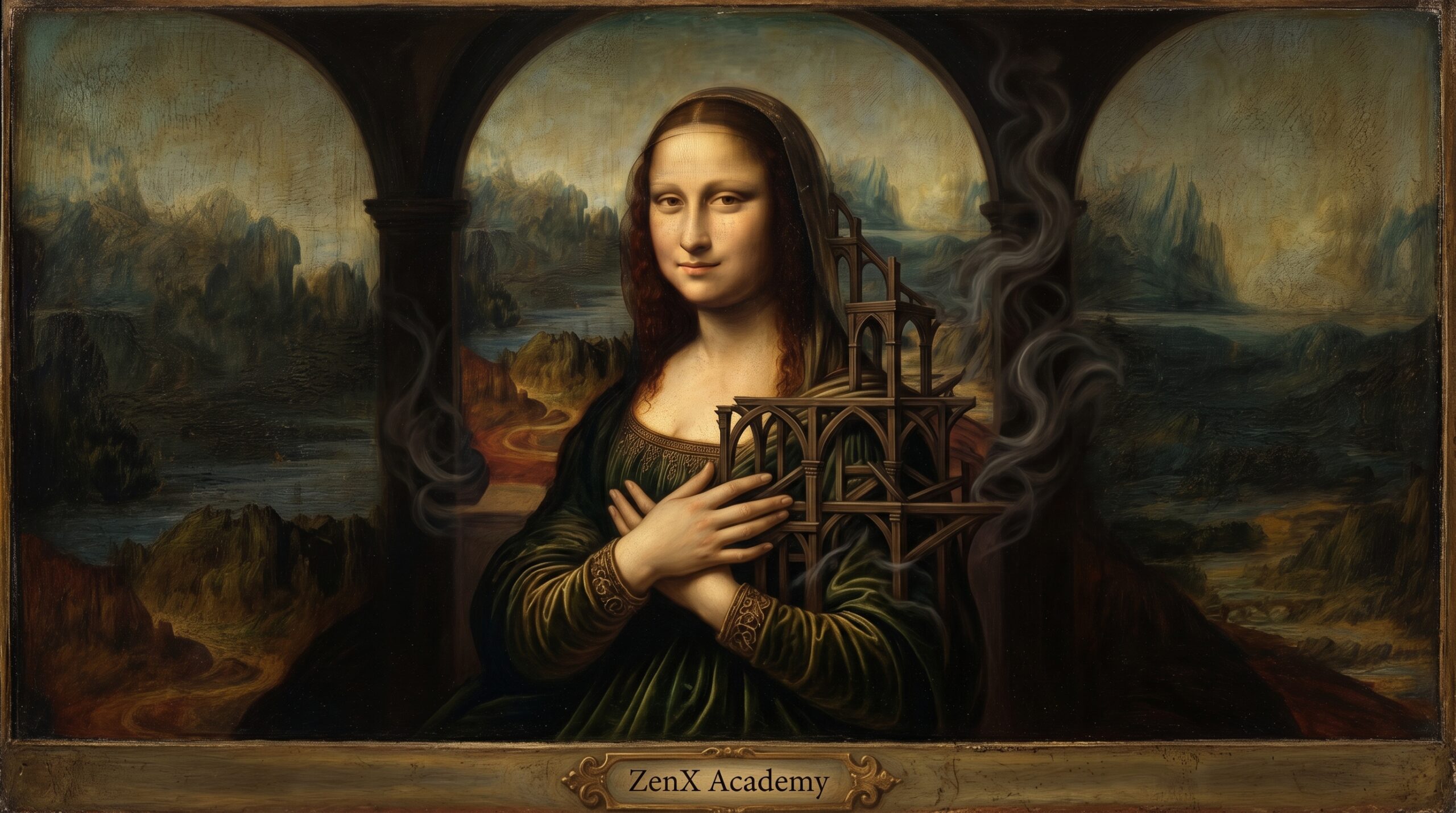 An allegorical Renaissance painting depicting the transformation of anger into committed identity