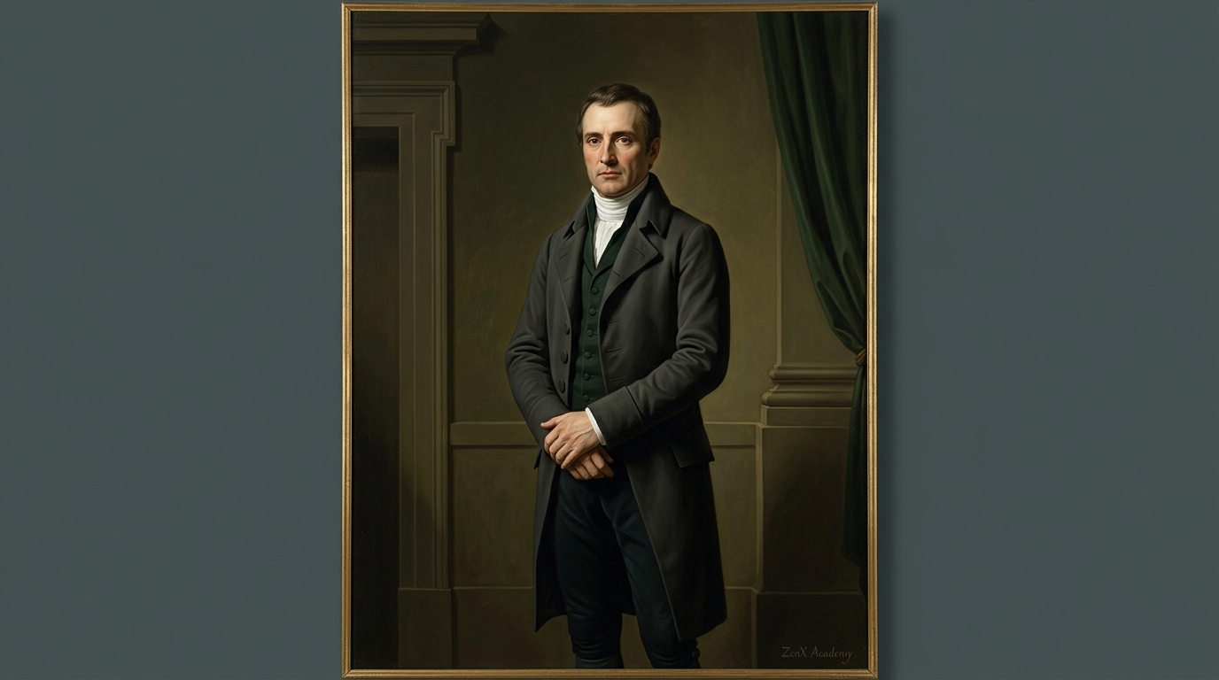 A Neoclassical portrait
