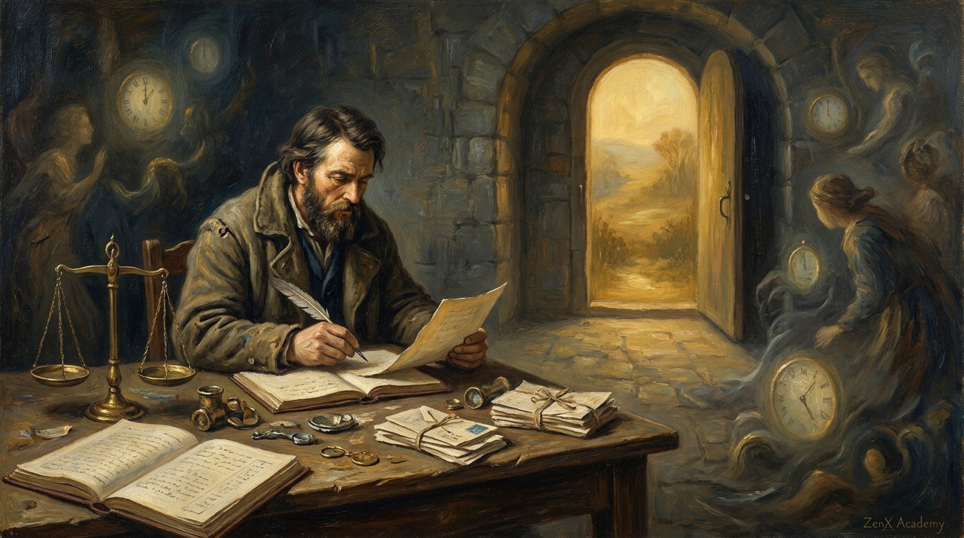 Symbolist oil painting