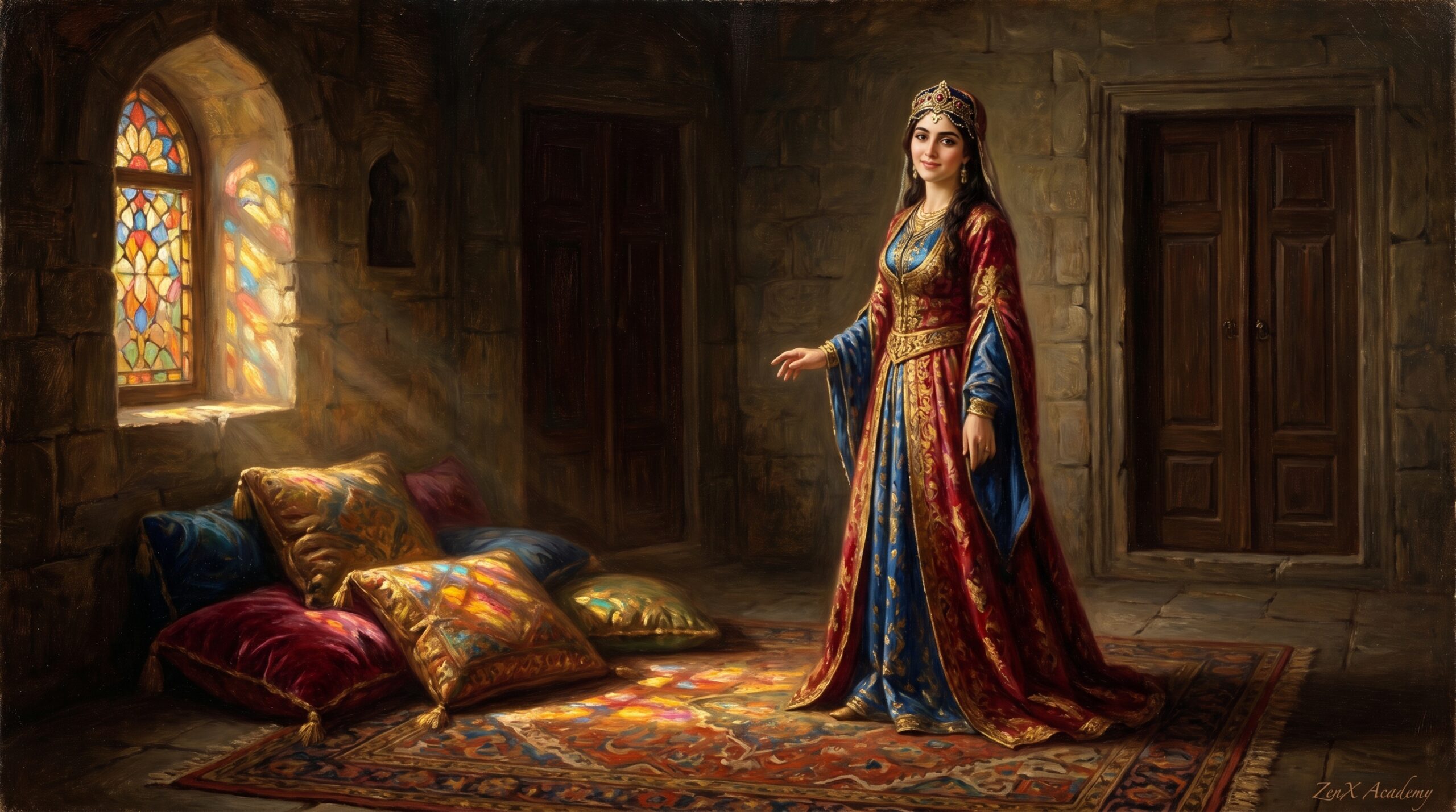 A hand-painted oil painting suggesting the endless horizon of preparation