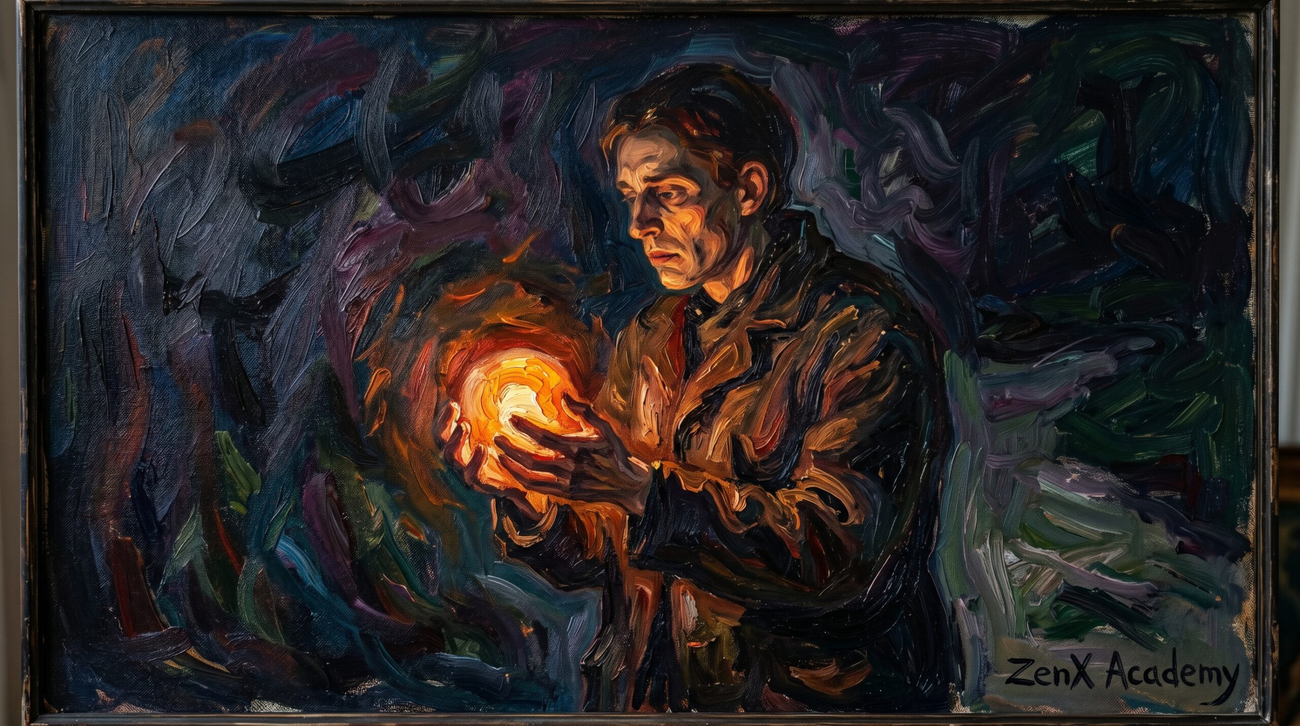 A person holding a glowing object close to their chest, symbolizing what the Samiri protects