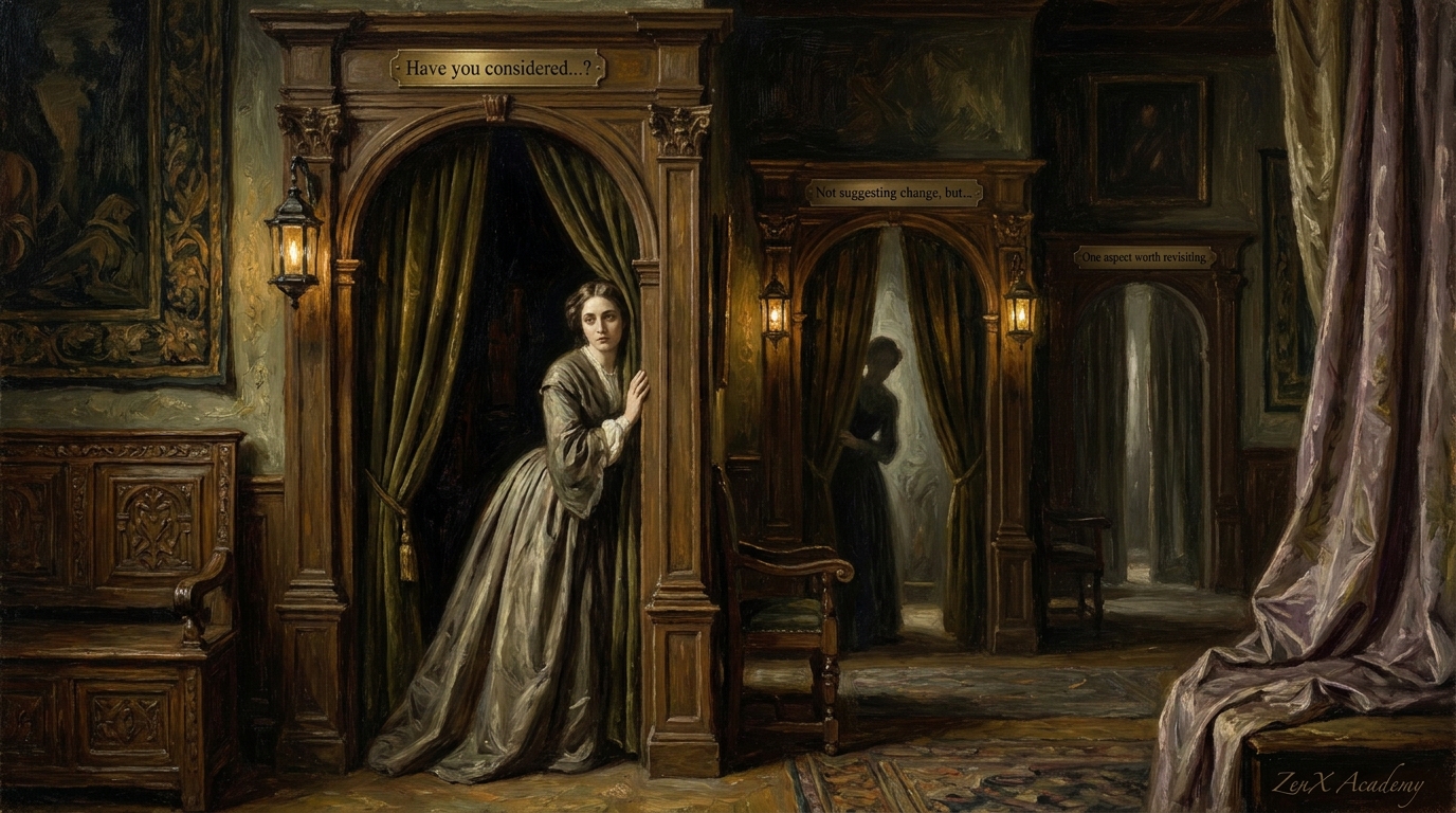 A person walking through doors representing the gradual re-entry into the house