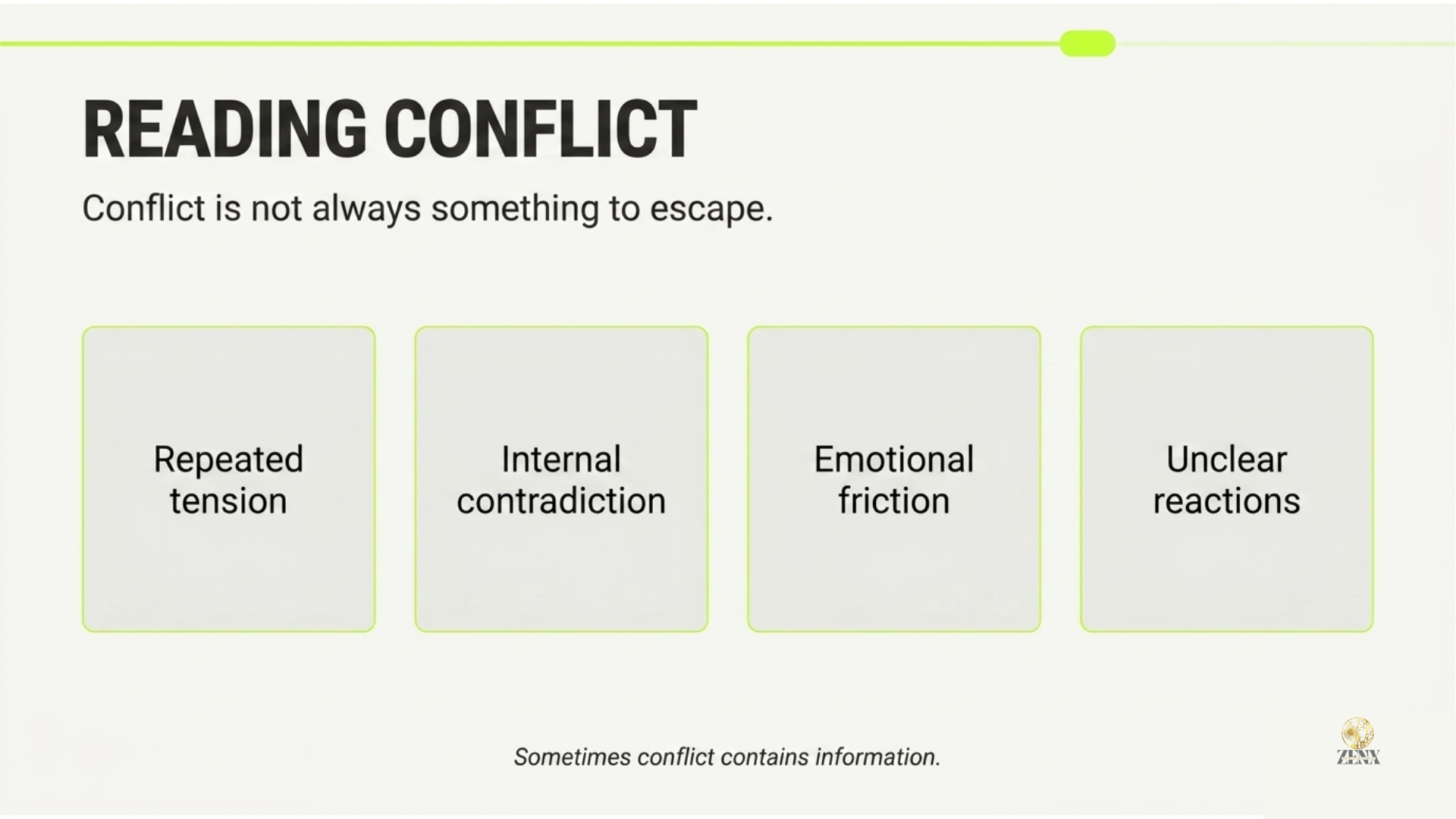 Reading Conflict